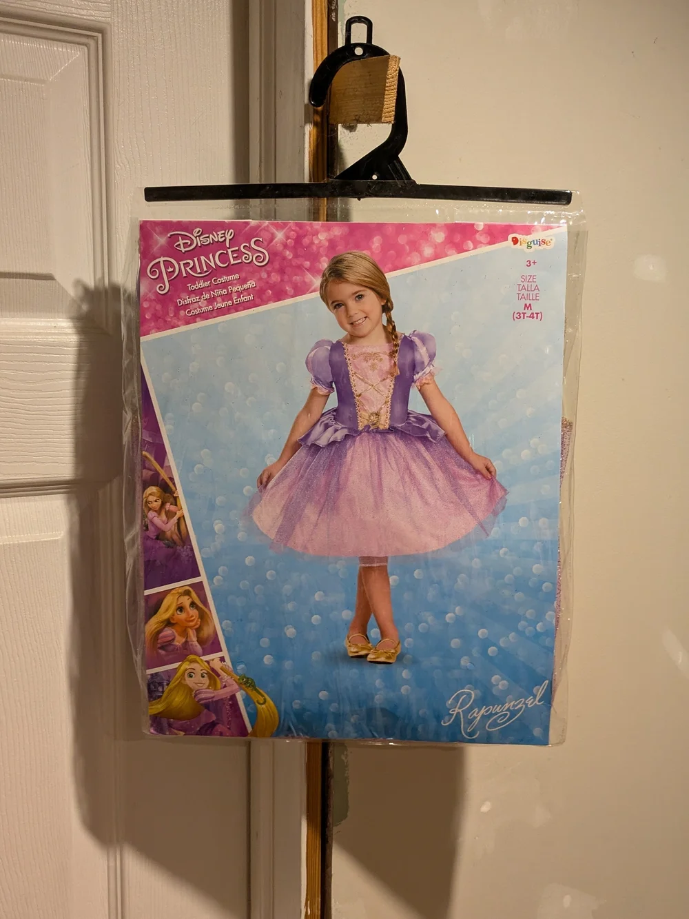 Disney Princess Rapunzel Purple and Gold Tulle Dress Costume